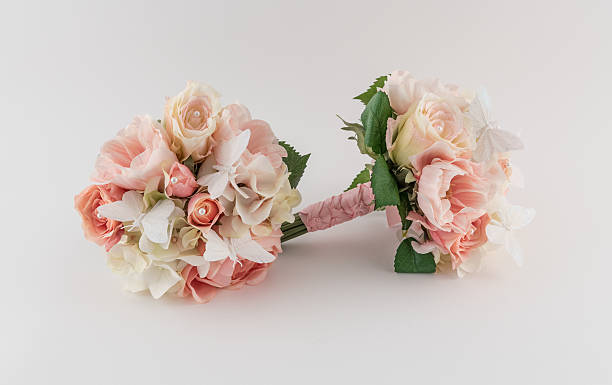 istock Lavish Blush Pink and Cream Bridal Bouquets 534004604