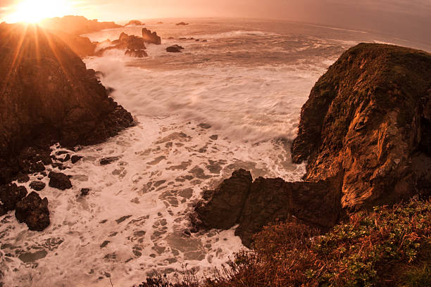 istock Sunrise and Northern California Coast 534004780