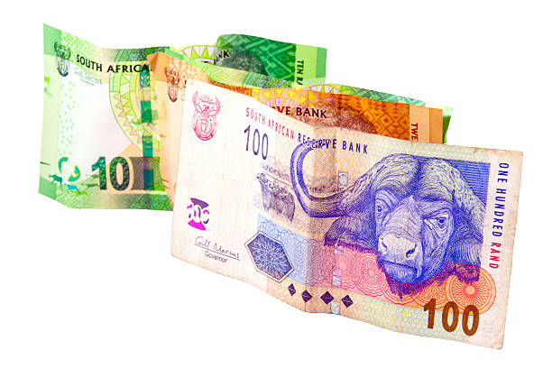 istock Hundred Twenty and Two Tens South African Bank Notes 534024471