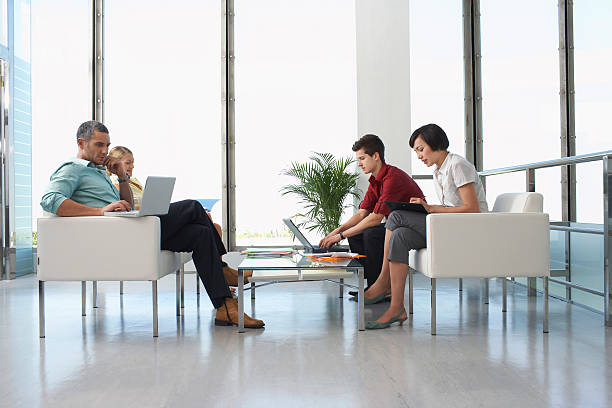 istock People At Modern Waiting Room In Office 534025137