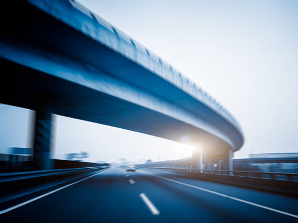 istock car driving on the highway 534028740