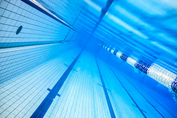 piscina olímpica - lap pool fotos fotografías e imágenes de stock