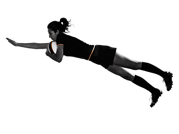 istock rugby woman player silhouette 534031409