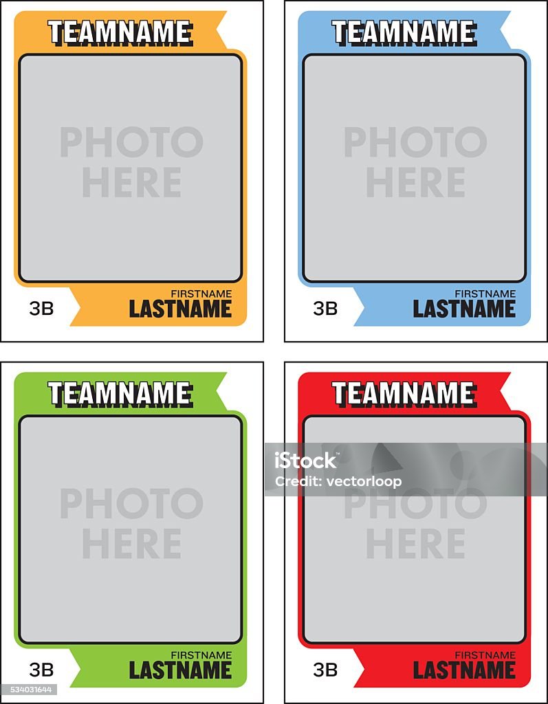 Baseball Card Vector Template Stock Illustration - Download Image Now - Baseball Card, Trading Cards, Template - iStock baseball-card-vector-template-stock-illustration-download-image-now-baseball-card-trading-cards-template-istock