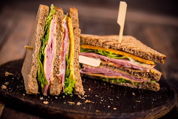 istock Club sandwiches on the table 534032442