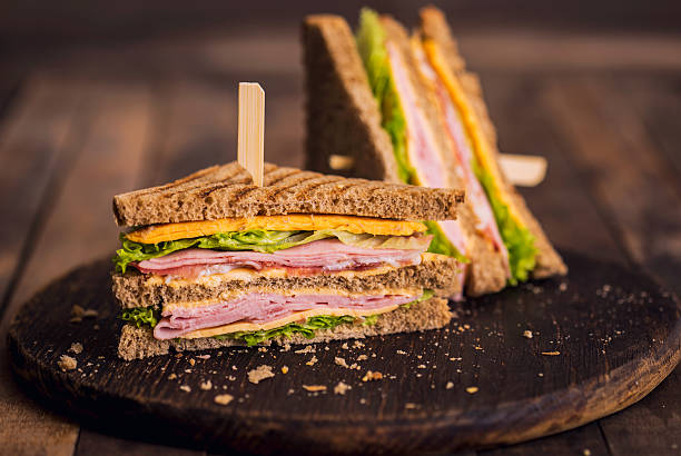 istock Club sandwiches on the table 534032854