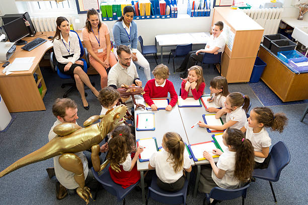 istock Puppets helping with childrens education 534032922