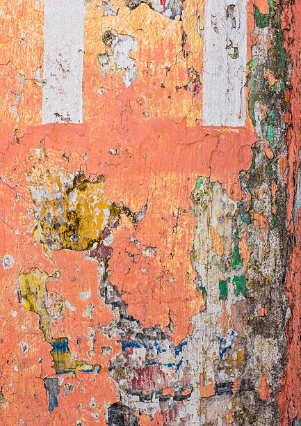 istock Grunge and old damaged wall that makes a colorful composition 534034142