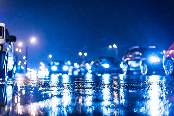 istock Rainy day in the city at night 534034481
