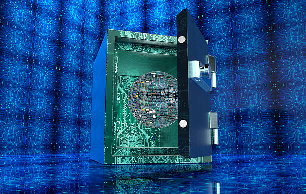 istock digital safety concept safe in electronic environment. 534035354