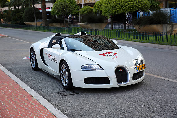 i bugatti veyron 16.4 wielki sport - outdoors car convertible wealth zdjęcia i obrazy z banku zdjęć