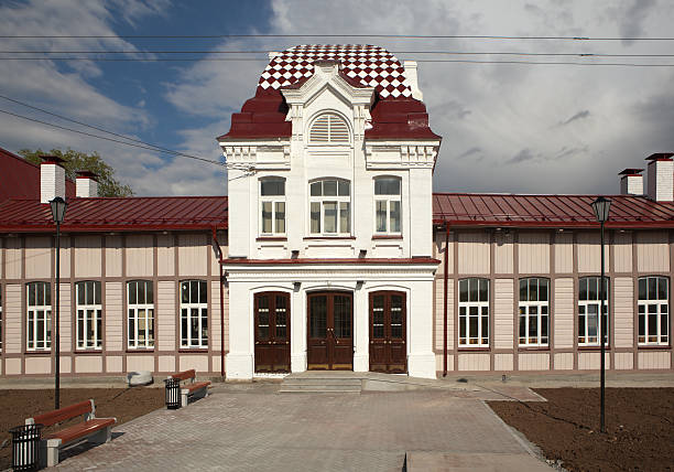 istock Train Station. Verkhoturye. Russia. 534039324