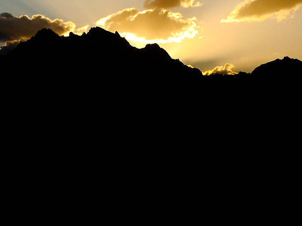 istock sunset in Caucasian mountains 534039564