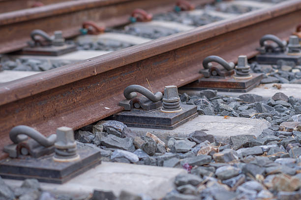 istock Railway at the platform and blur background 534043272