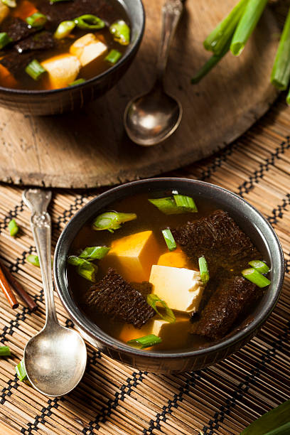istock Hot Homemade Miso Soup 534044547