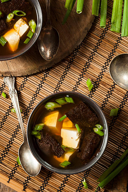 istock Hot Homemade Miso Soup 534044549