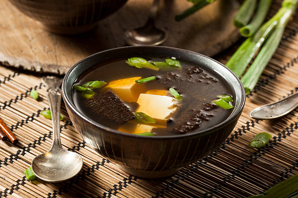 istock Hot Homemade Miso Soup 534044559