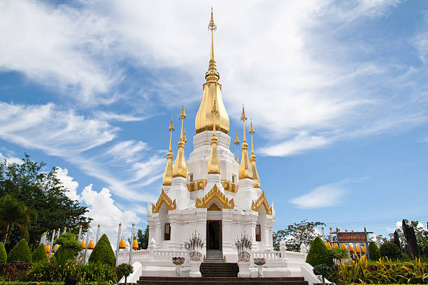 istock Pagoda in Tham Kuha Sawan temple 534044721