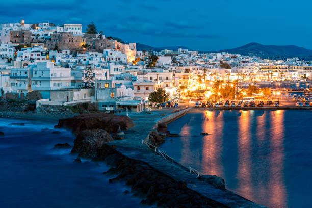istock Naxos Illuminated at Dusk, Cyclades, Greece 534045304