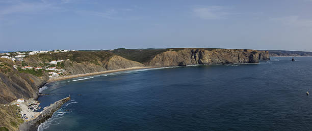 istock Arrifana beach panorama. Atlantic sea coast in Algarve, 534046164