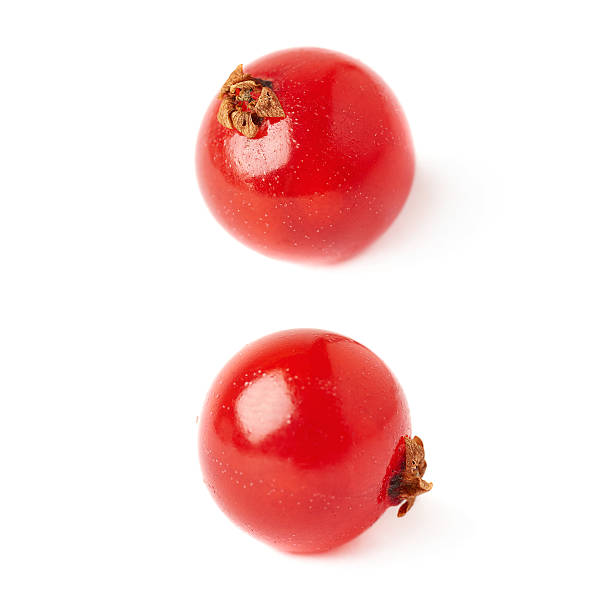 istock Set of Single Red Currant isolated over white background 534046278