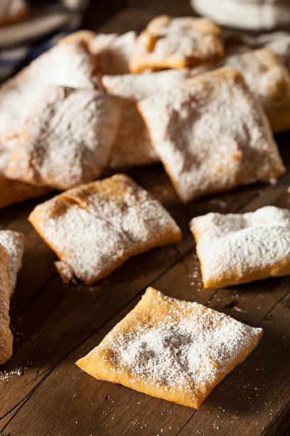 istock Homemade Powder Sugar Beignets 534046469