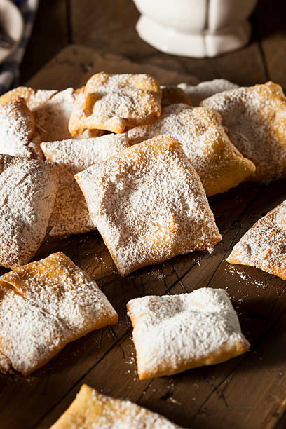 istock Homemade Powder Sugar Beignets 534046471