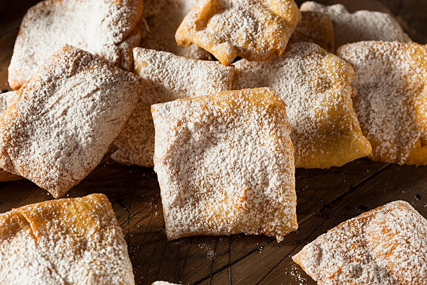 istock Homemade Powder Sugar Beignets 534046477