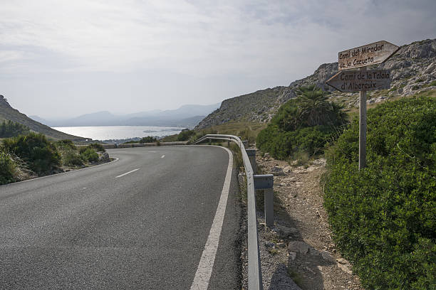 istock Road with bay view on Formentor peninsula 534046491