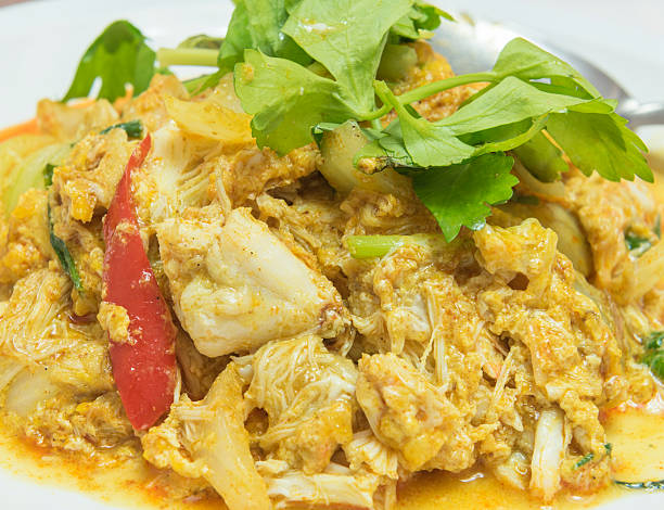 istock Stir-fried Crab in Curry Powder / food 534046975