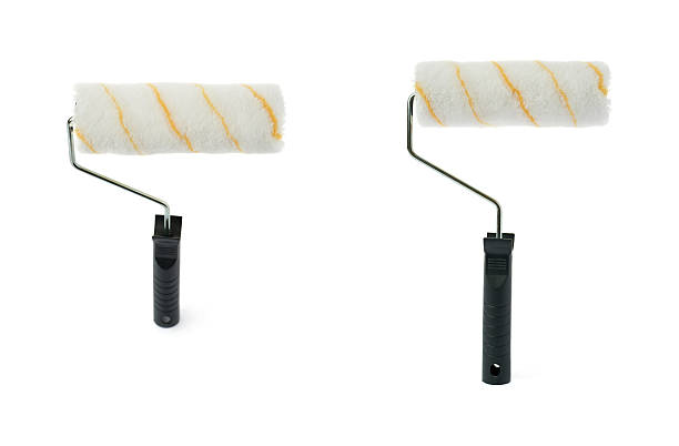 istock Set of Paint roller over isolated white background 534047648
