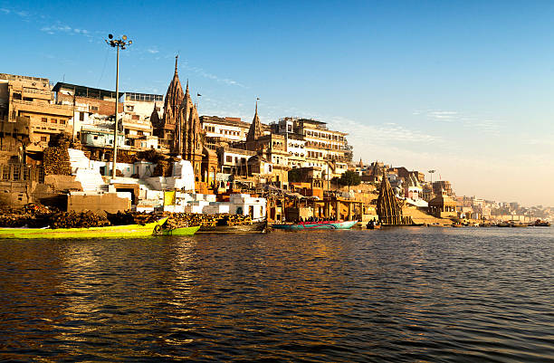 istock Scene of River Ganges, Varanasi, India. 534047845