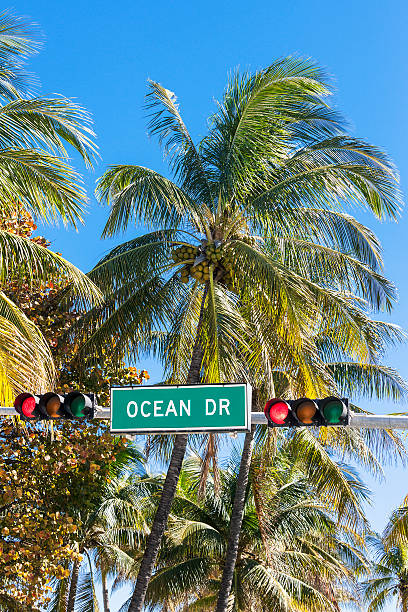 istock Famous Ocean Drive street sign 534048197