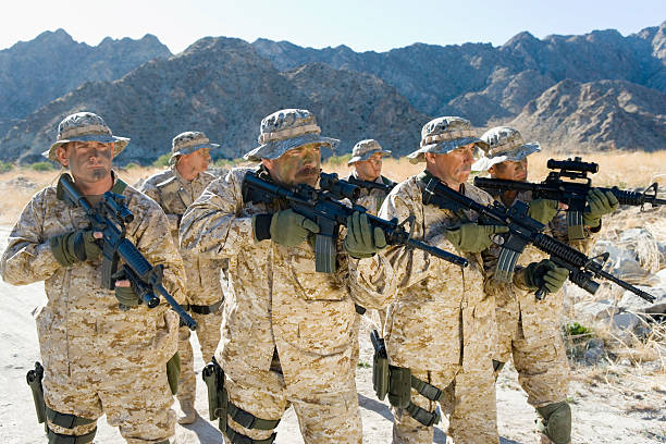 istock Soldiers in the Field 534049107