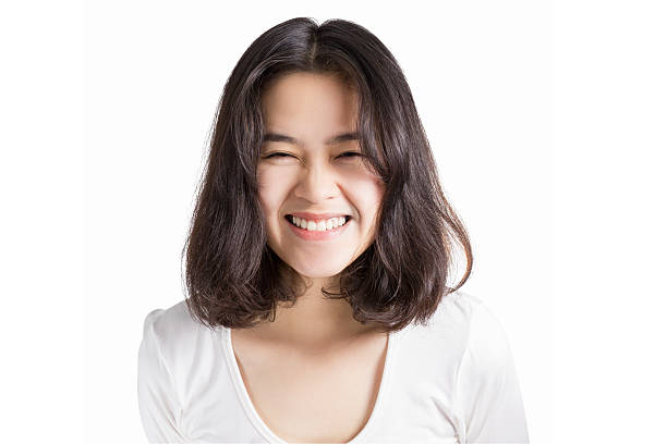 istock Young Asian woman with smiley face. 534051087