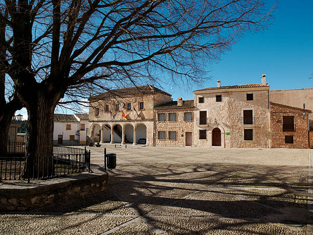 istock Square and town council of Alarcon, Cuenca, Spain. 534051131