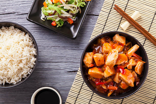 istock Chinese chicken sweet and sour sauce 534051591