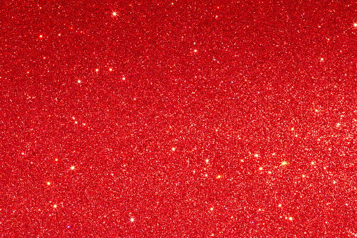 Red Glitter Background.
