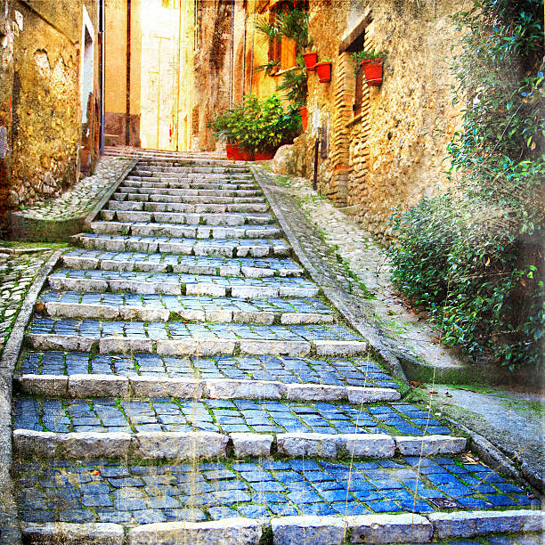 charming streets of old villages
