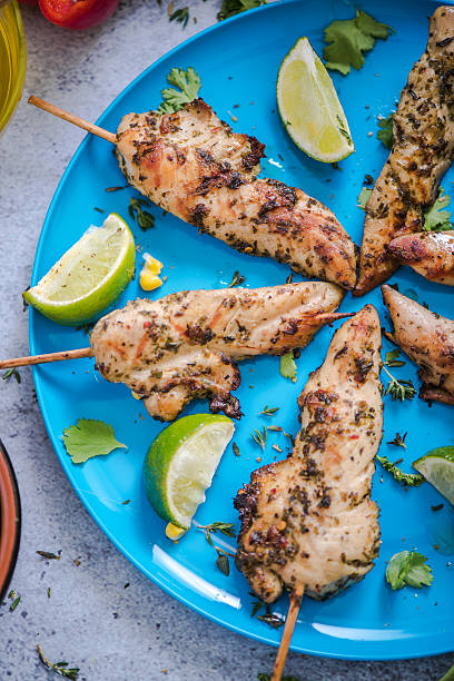istock charcoal grilled chicken kebabs 534053508