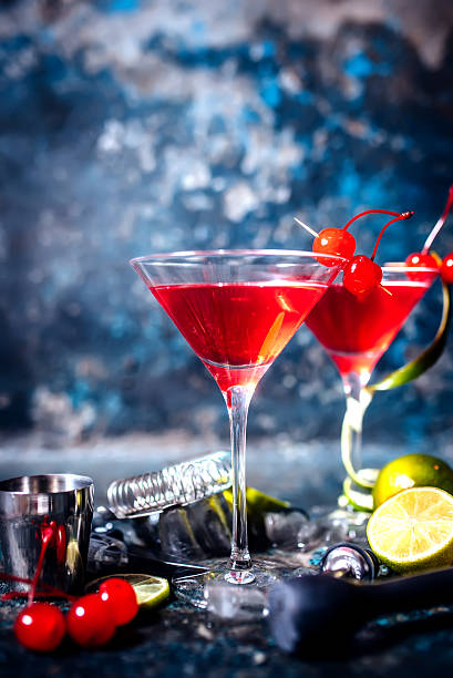 istock alcoholic cocktail with vodka and gin, cosmopolitan long drink 534053542