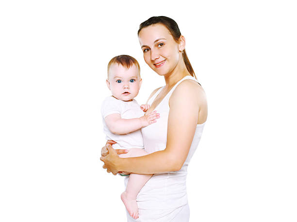 istock Happy mother and her baby 534053935