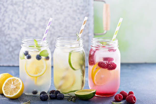 istock Variety of lemonade in jars 534055080