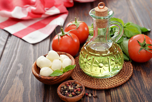 istock Ingredients for caprese  salad 534056994