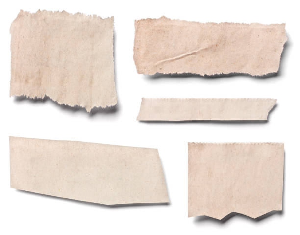 istock white news paper ripped message background 534058238