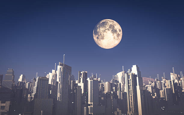 istock aerial view a future city 534059716