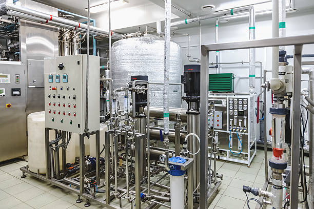 istock Water conditioning or destilation room 534075119