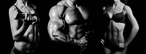 istock Bodybuilding. Man and  woman 534078257