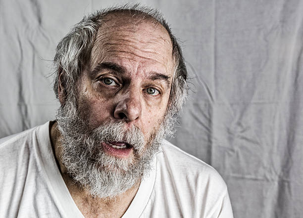 istock Exhausted Tired Senior Man Waking Up 534079049