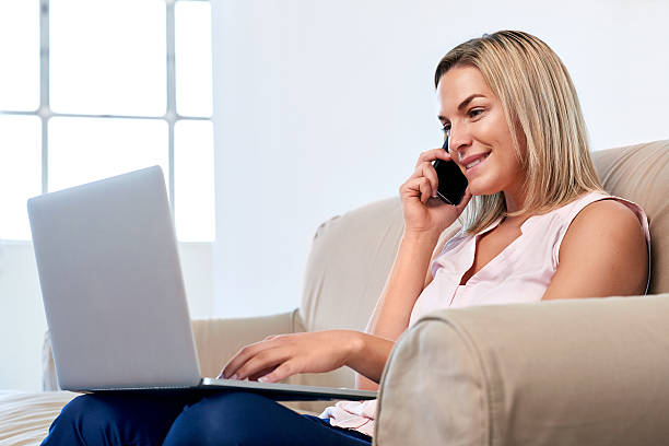 istock Woman doing online banking 534079065